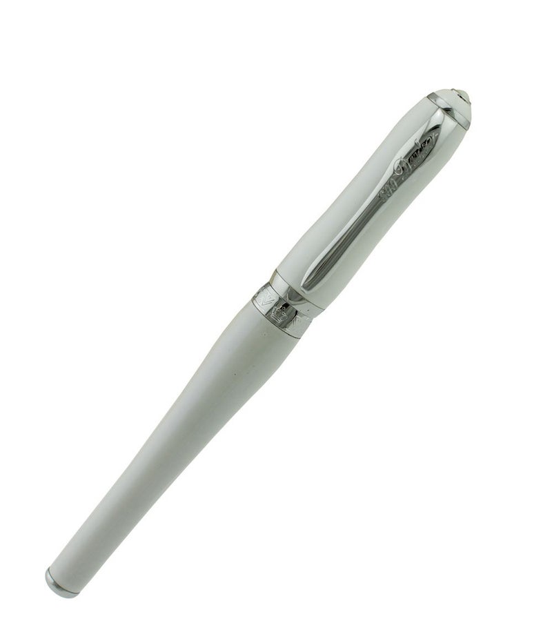 Lanxivi Duke Fude Nib Fountain Pen Medium to Broad Nature Mother Pearl on Cap with Pen Pouch sketching Art Drawing Signature Calligraphy Pen Case Set - Image 5